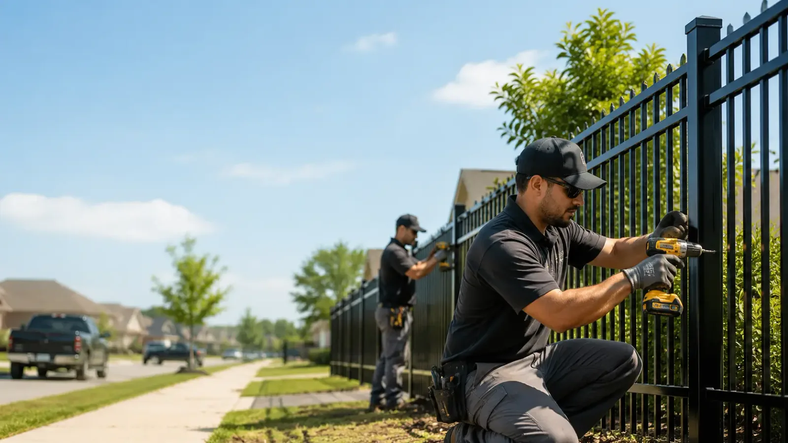 Metal Fence Installation in Mount Pleasant, MI